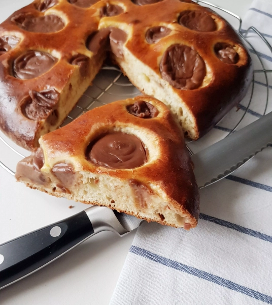 Brioche rustique au chocolat