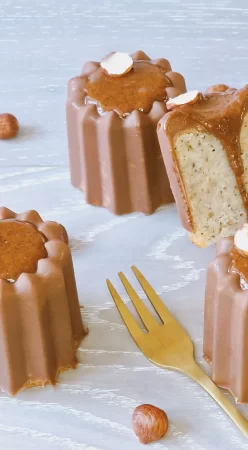 Financiers au praliné