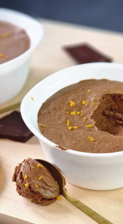 Mousse chocolat à l'orange