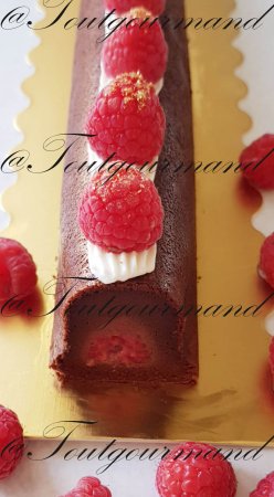 Fondant chocolat et framboises
