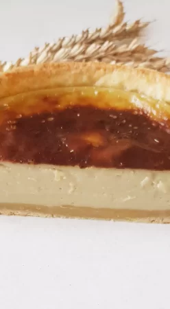 Flan à la pistache