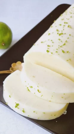 Crémeux citron vert et chocolat blanc