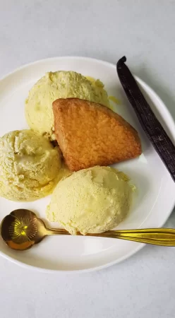 Glace à la vanille