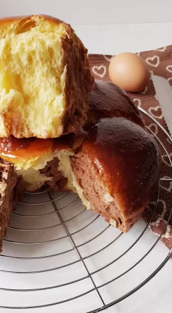 Brioche butchy bicolore