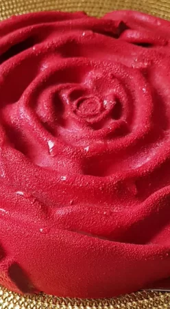 Entremet nutella et vanille