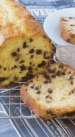 Cake aux pépites de chocolat