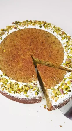 Moelleux à la pistache