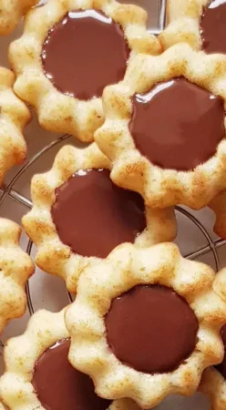 Minis st honoré au chocolat noir