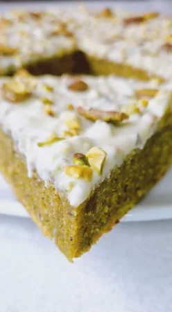 Fondant à la pistache