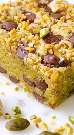 Brownie pistache