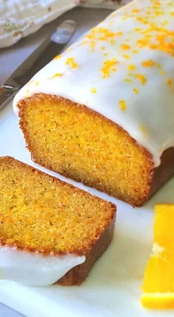 Carrot cake à l'orange