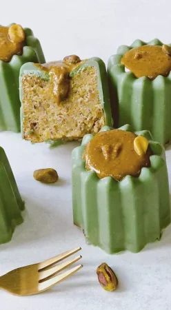 Financiers pistache