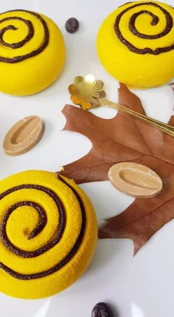Entremet café et Dulcey au thermomix