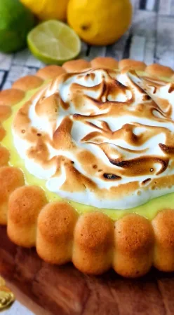 Financier citron meringué