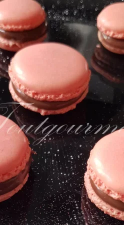 Macarons au chocolat au lait