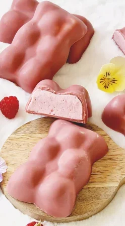 Oursons guimauve à la framboise