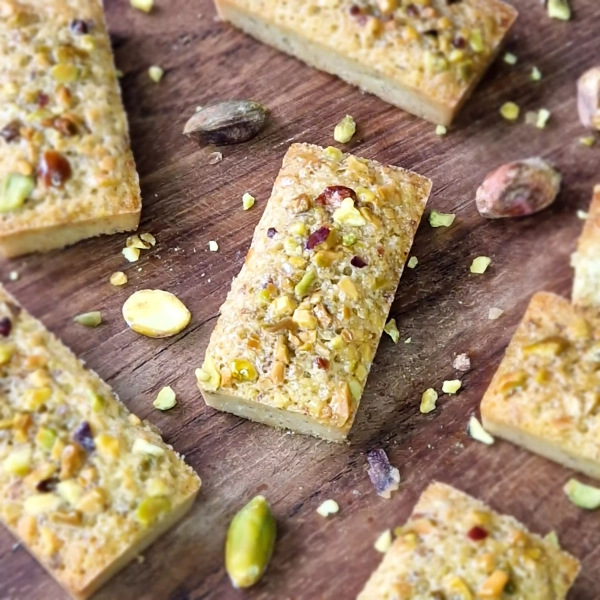 Financiers à la pistache