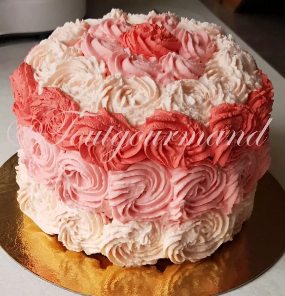 Rose cake