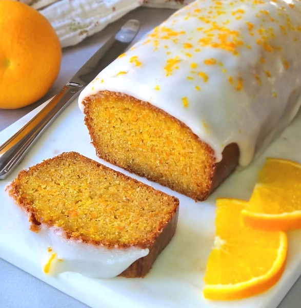 Carrot cake à l'orange