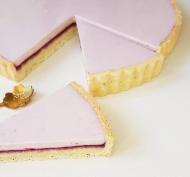 Tarte fruits rouges panna cotta