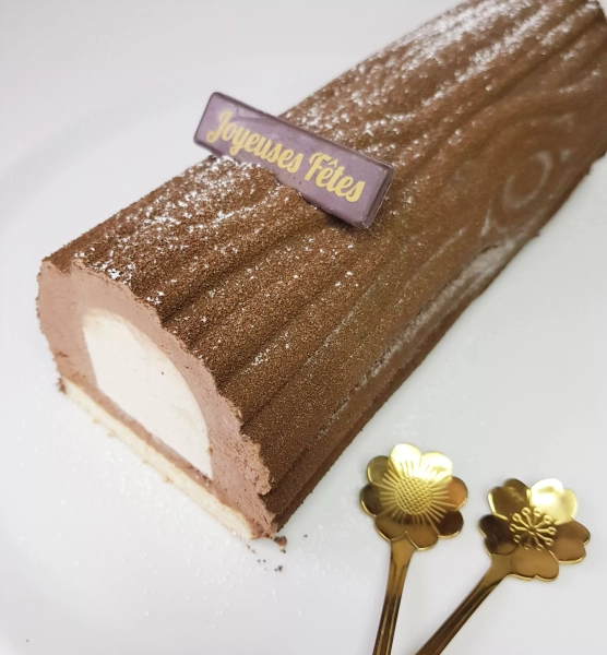 Bûche choco vanille TM