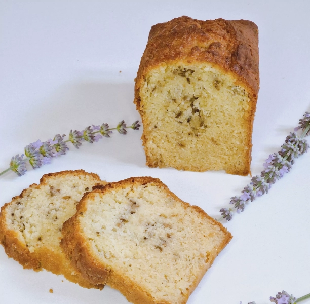 Cake à la lavande