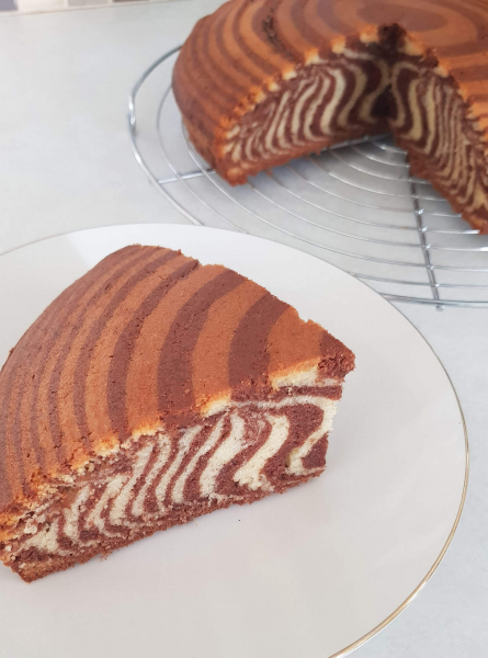Gâteau Zèbre