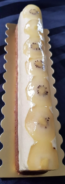 Entremet kiwi et mangue