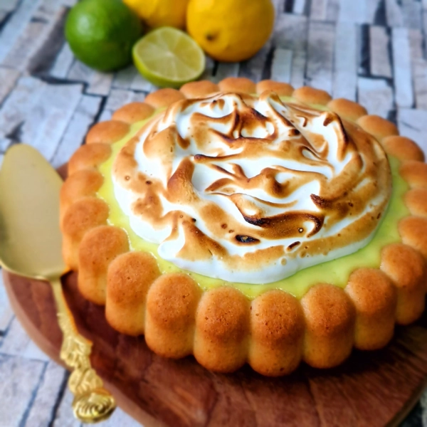 Financier citron meringué