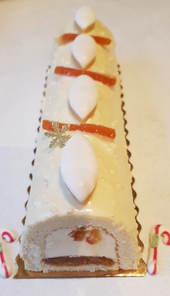 Bûche aux calissons