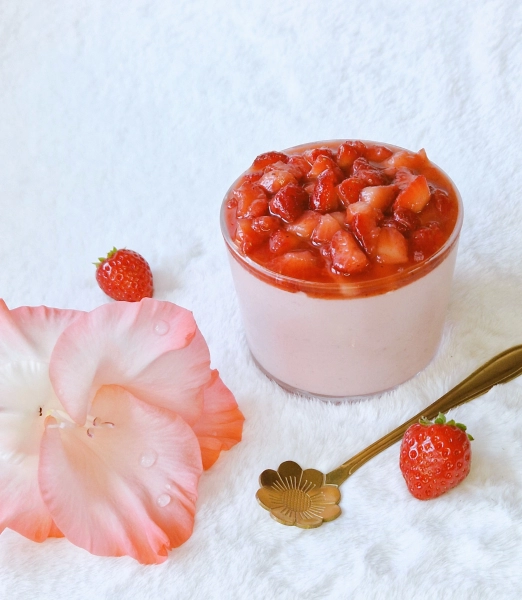 Mousse à la fraise