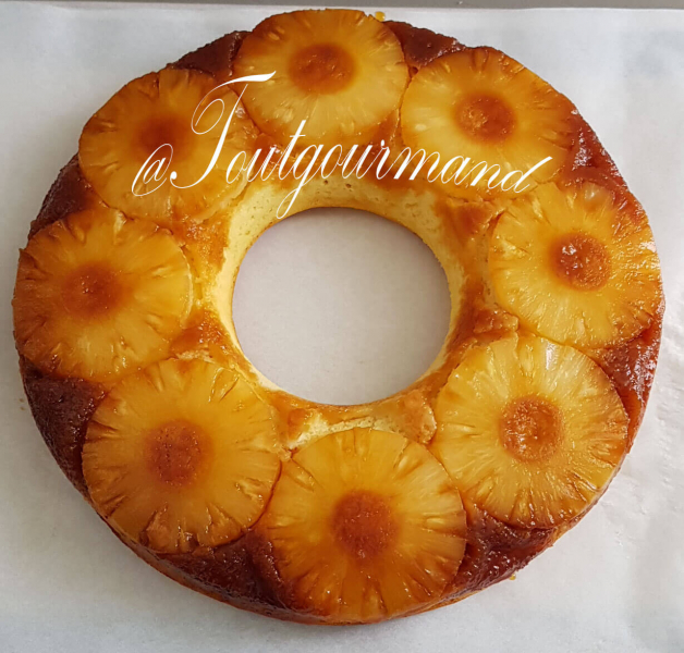 Gâteau renversé à l'ananas