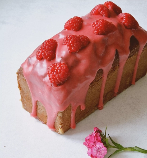 Cake à la framboise