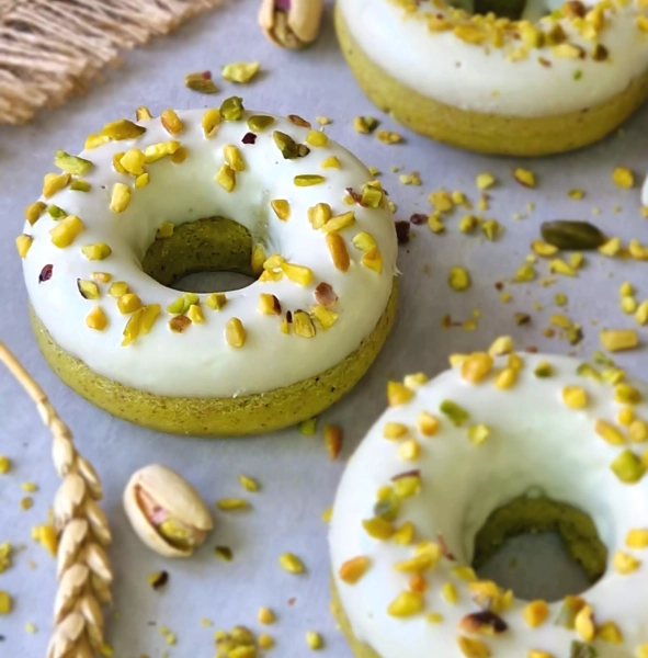 Donuts pistache