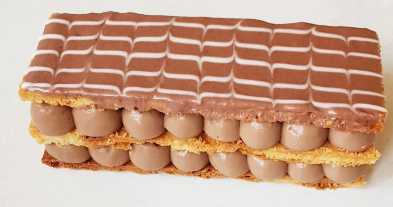 Mille-feuille au chocolat