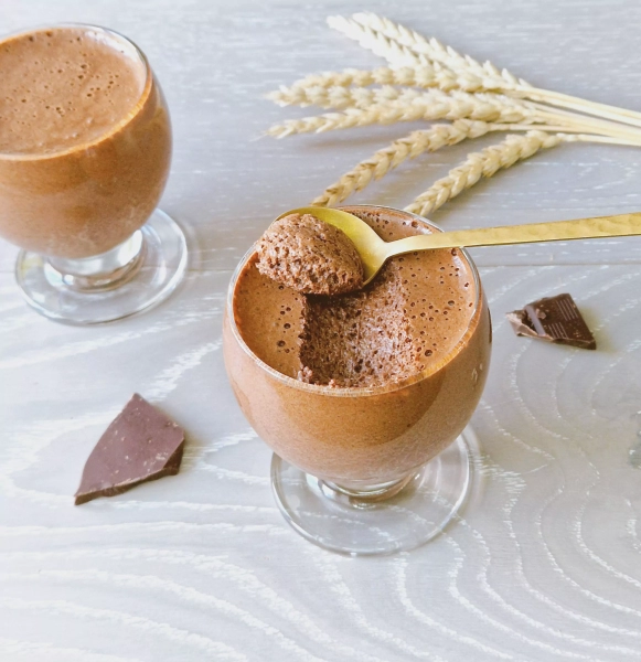 Mousse au chocolat de Cyril Lignac