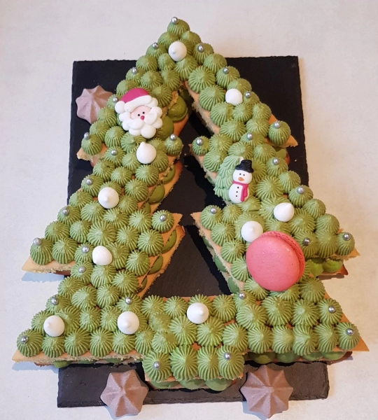 Number cake au kinder