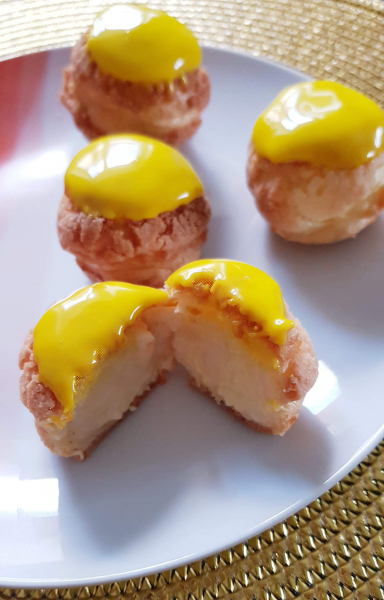 Choux à la vanille