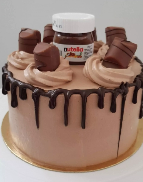 Layer cake au nutella