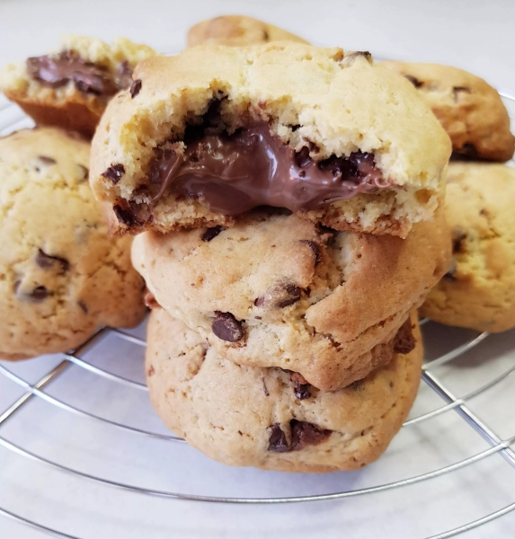 Cookies fourrés au Nutella