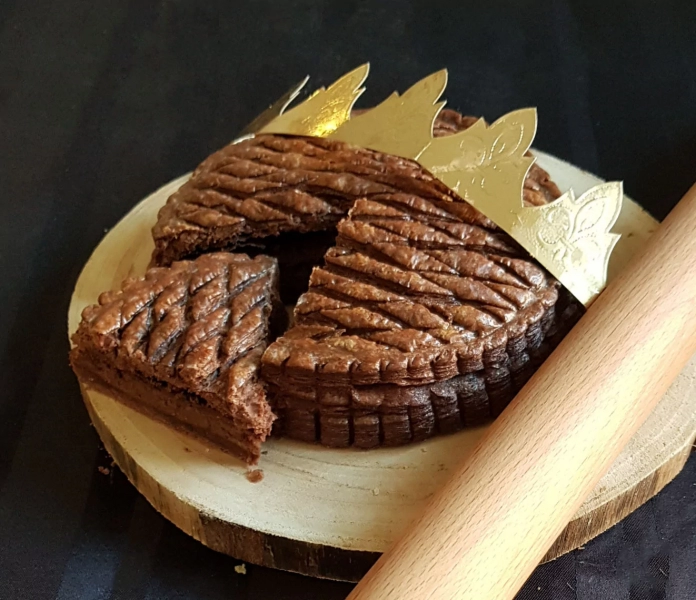 Galette des rois au chocolat