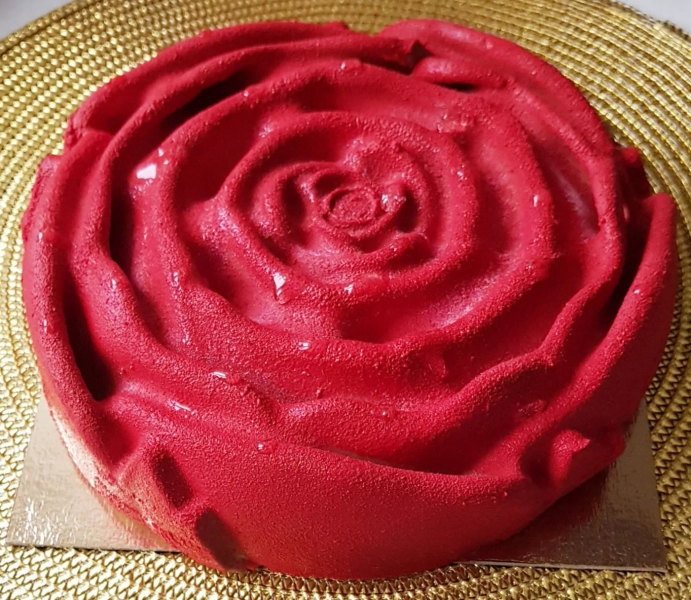 Entremet nutella et vanille