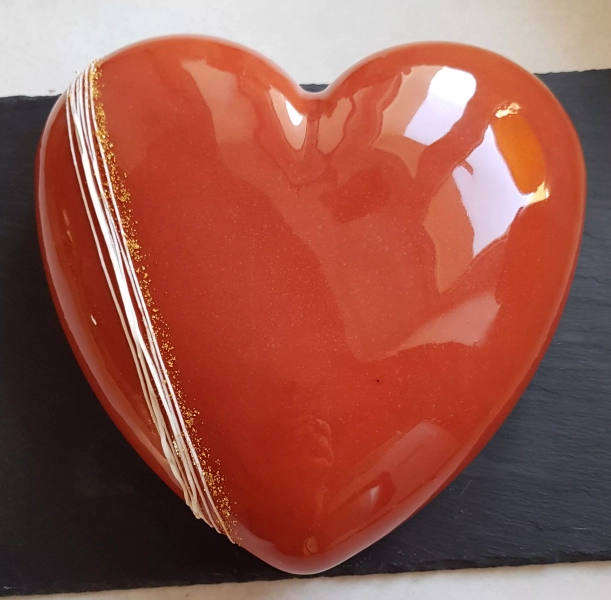 Entremet poire et chocolat
