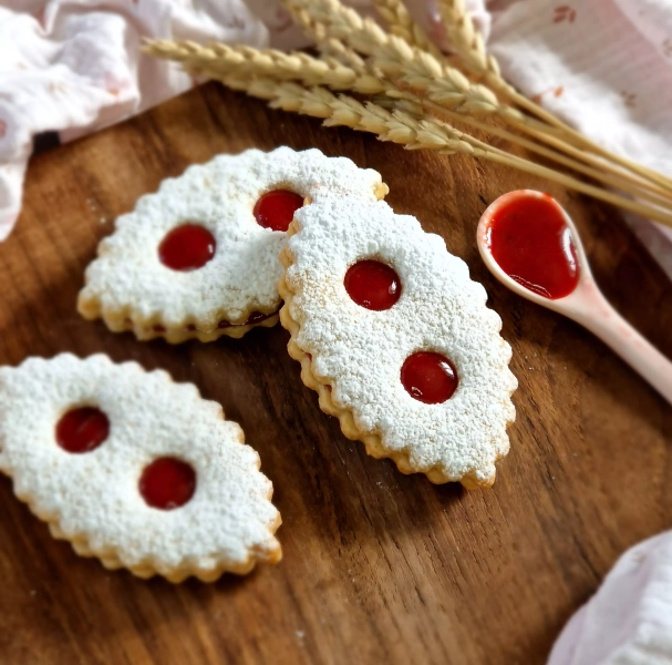 Lunettes de Romans à la fraise